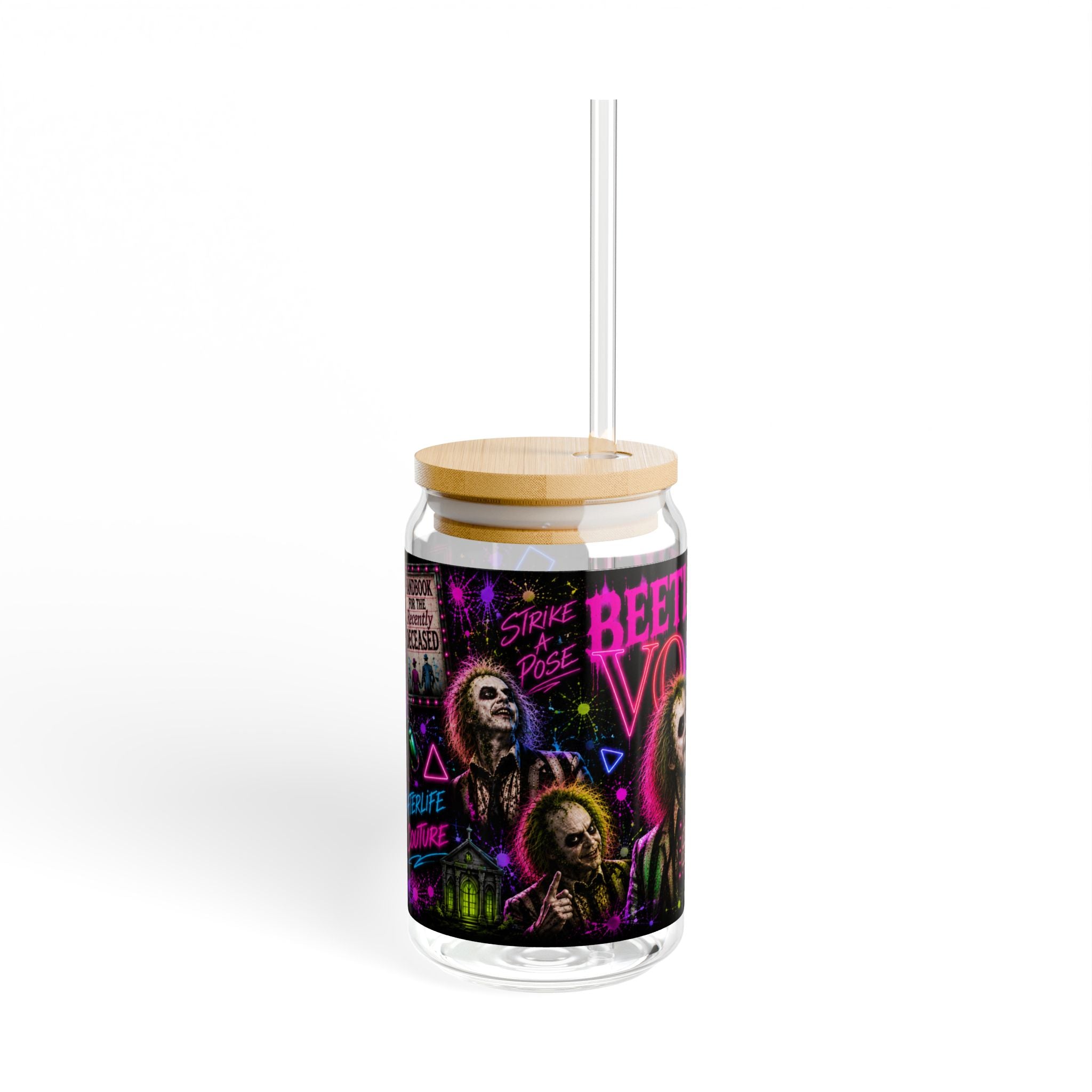 Beetlejuice — Beetlejuice x Vogue 16oz Glass Can