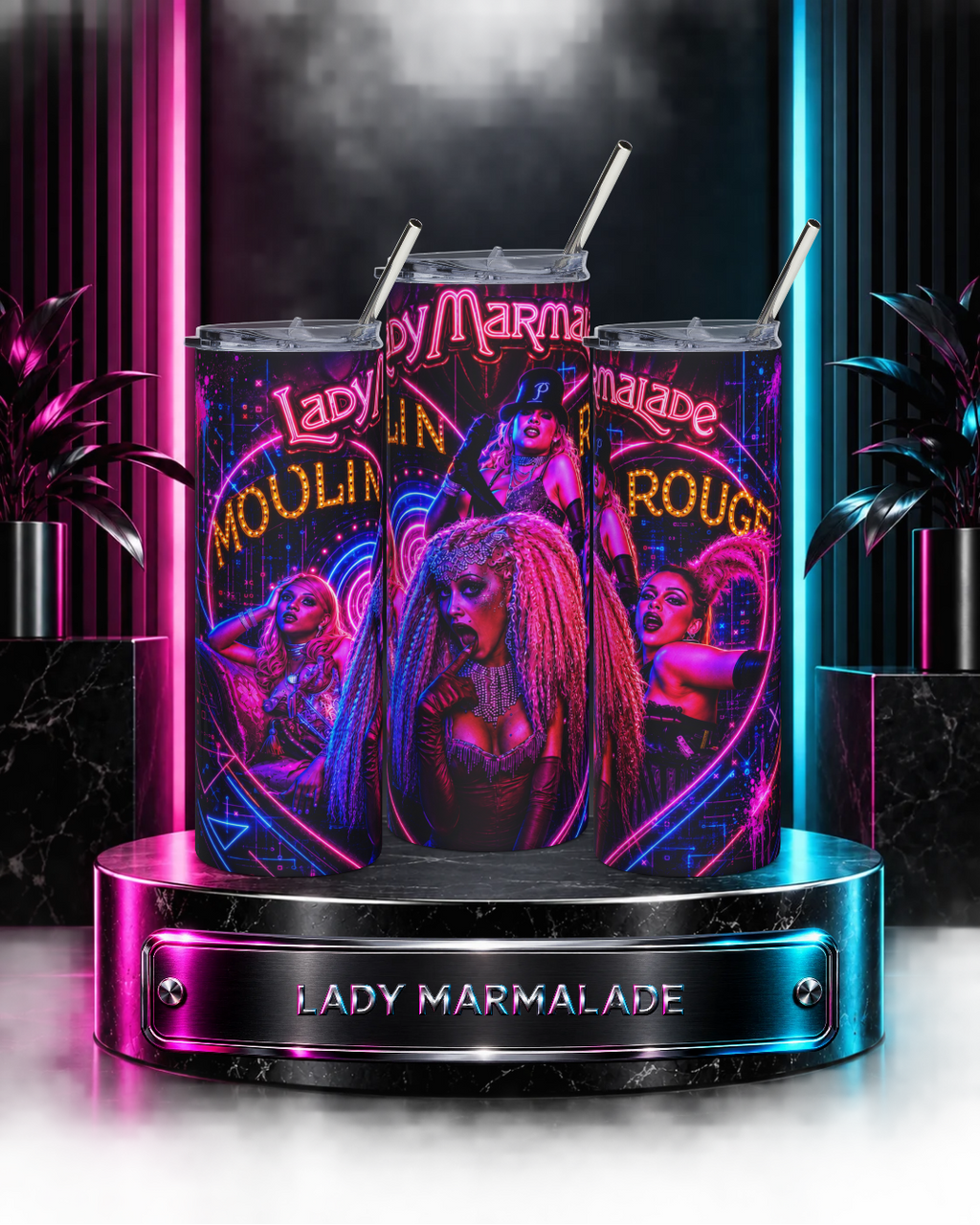 Lady Marmalade — Neon Moulin Rouge | 20oz Tumbler