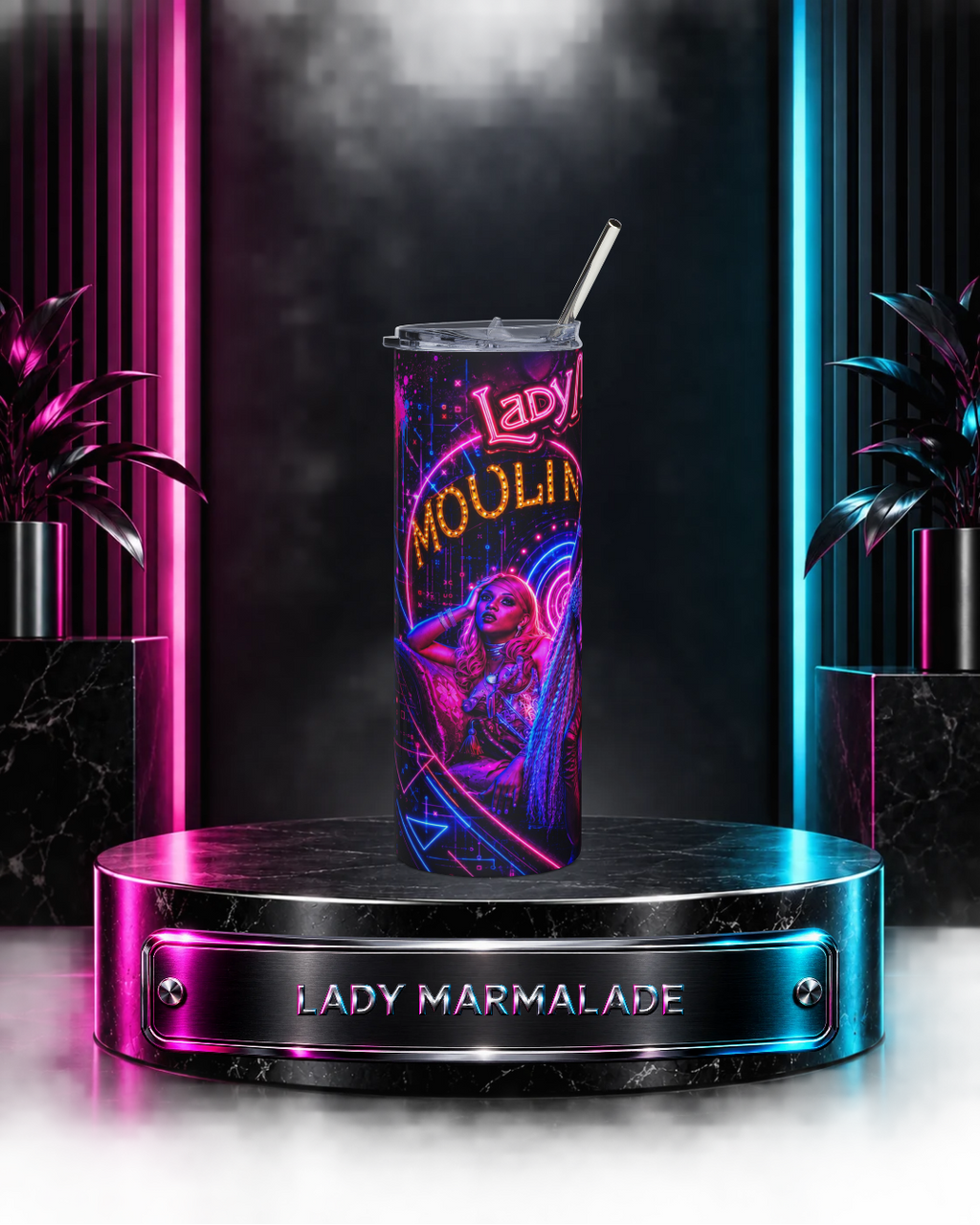 Lady Marmalade — Neon Moulin Rouge | 20oz Tumbler