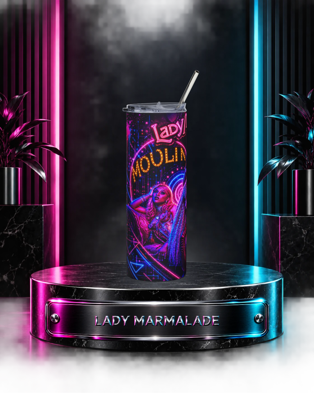 Lady Marmalade — Neon Moulin Rouge | 20oz Tumbler