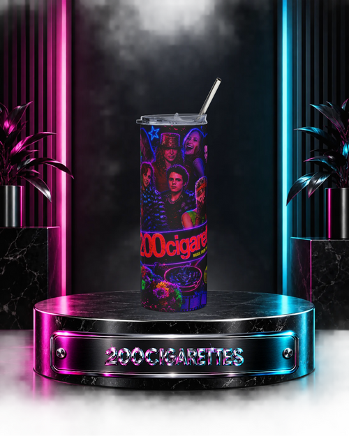 200 Cigarettes — Retro Neon | 20oz Tumbler