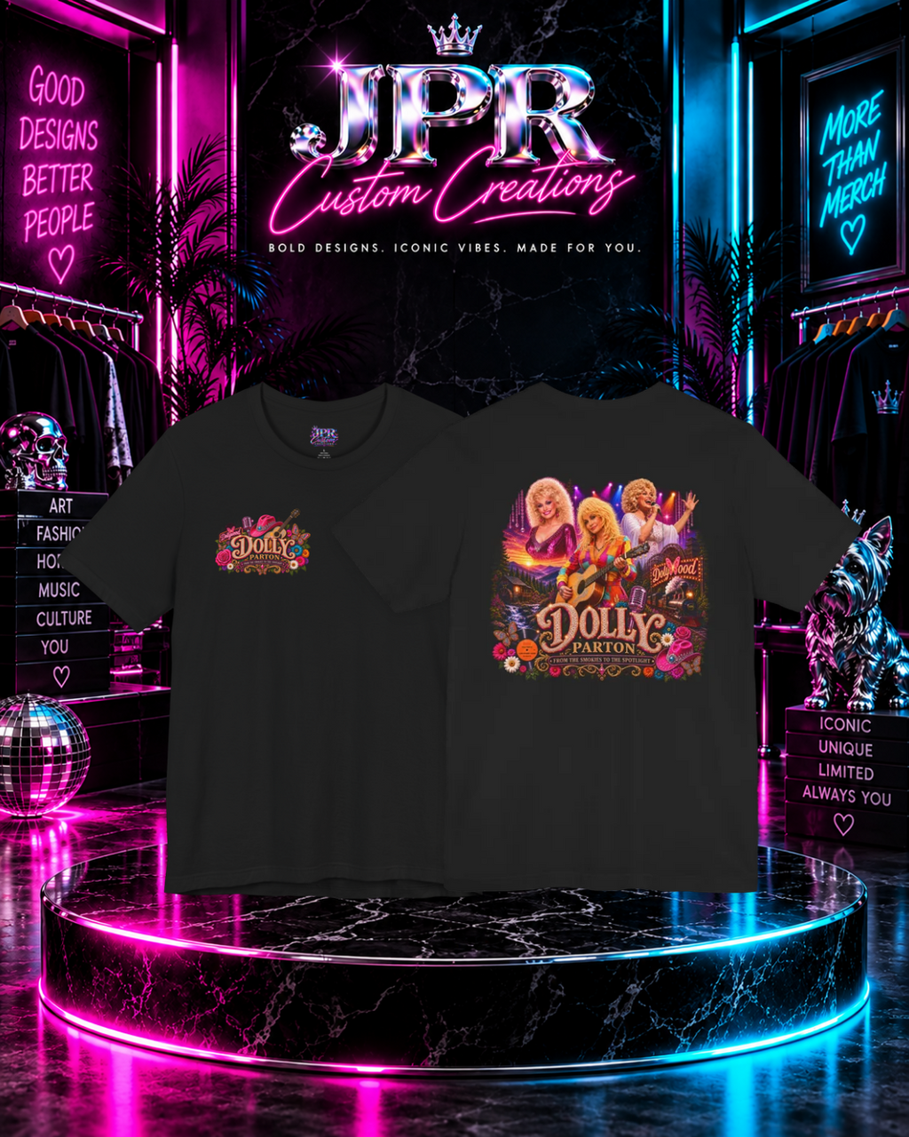 Dolly Parton — From The Smoky's To The Spotlight | T-Shirt