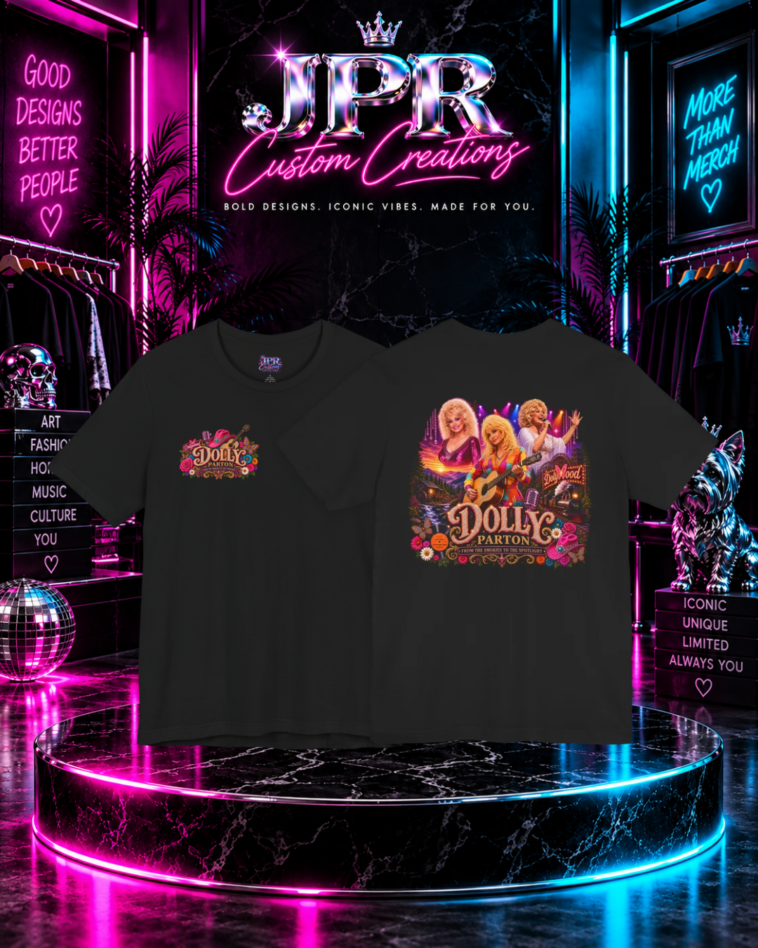 Dolly Parton — From The Smoky's To The Spotlight | T-Shirt