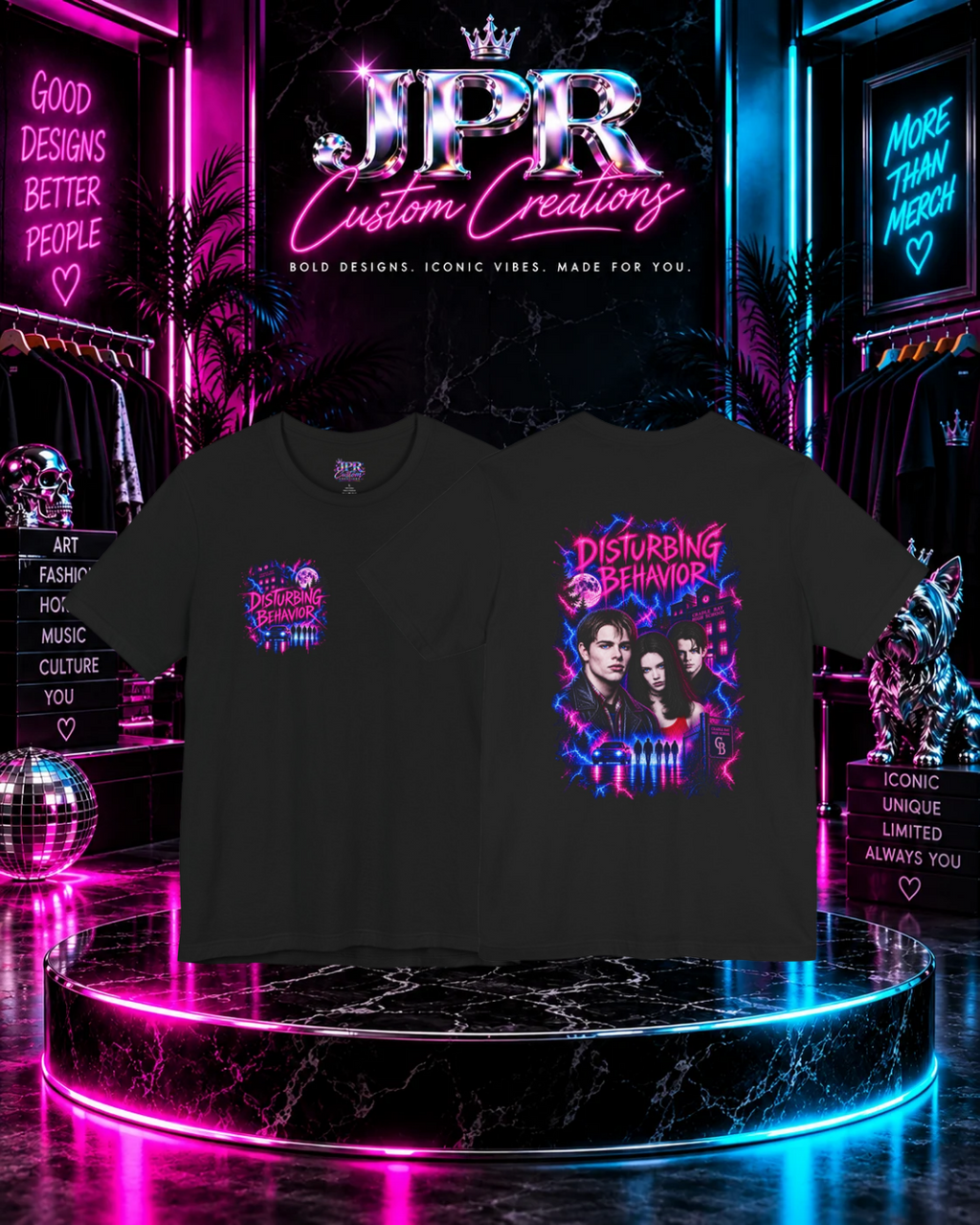 Disturbing Behavior — Cradle Bay After Dark T-Shirt