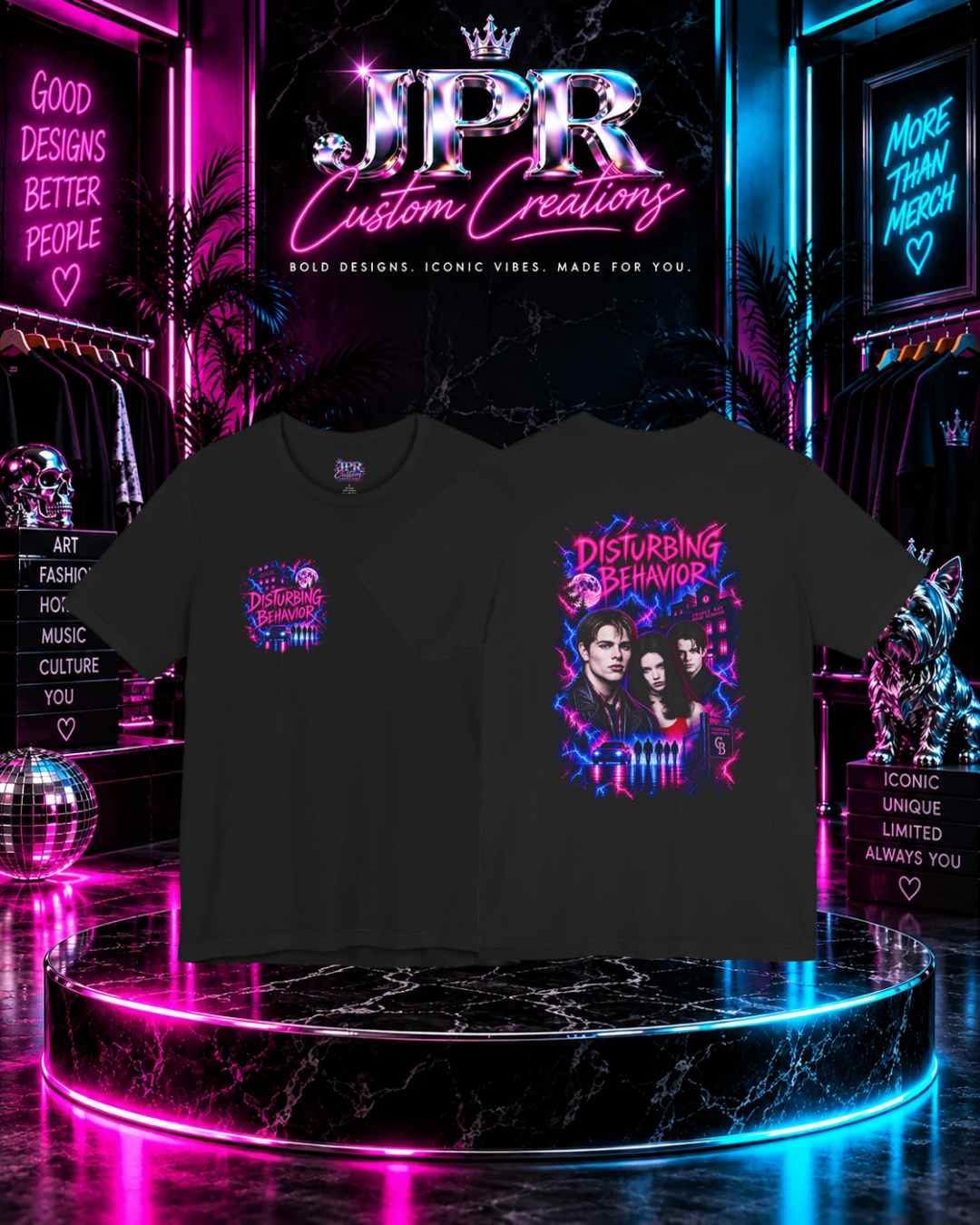 Disturbing Behavior — Cradle Bay After Dark T-Shirt