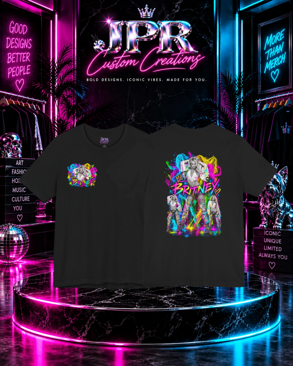 Britney Spears — Living In Color T-Shirt