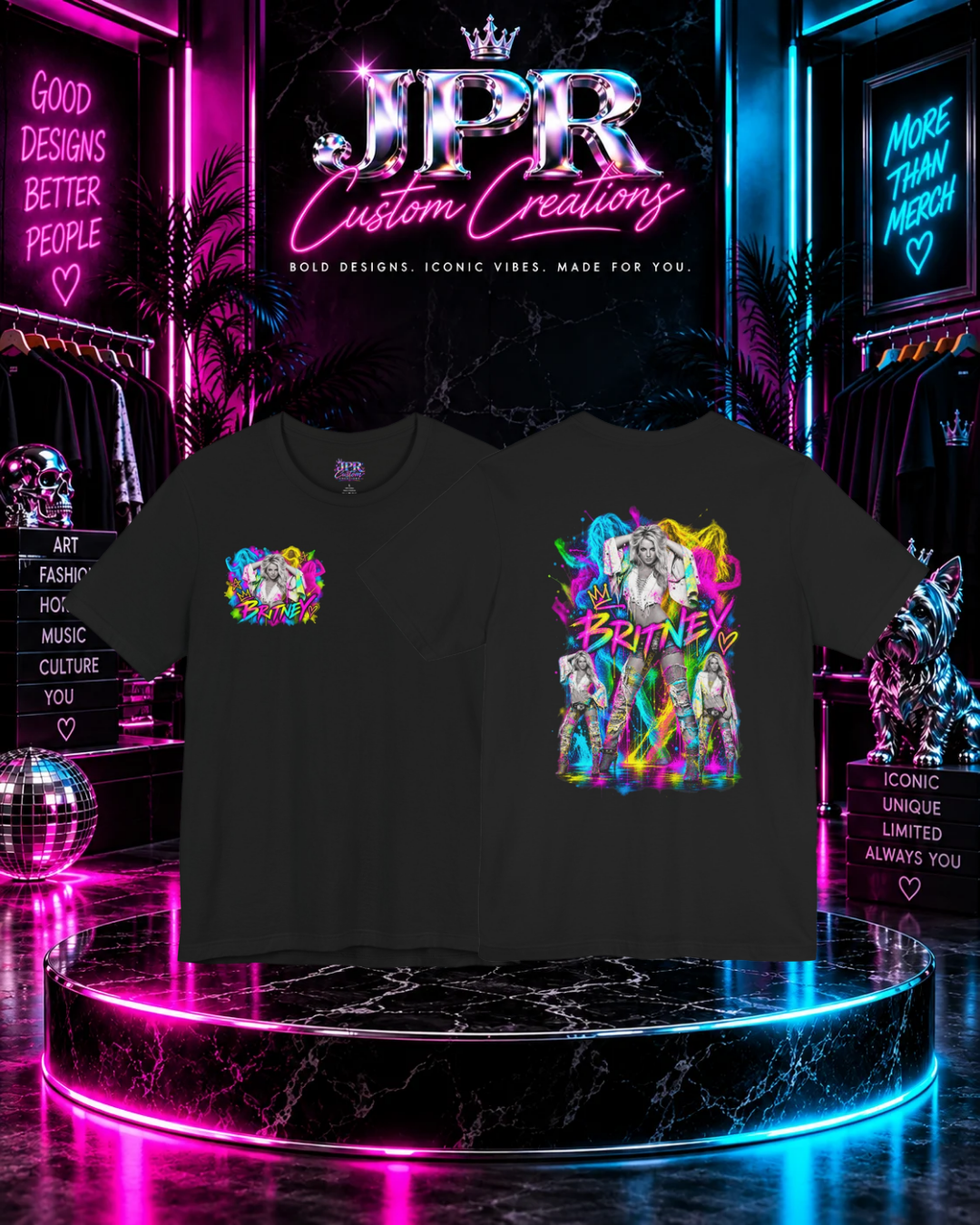 Britney Spears — Living In Color T-Shirt