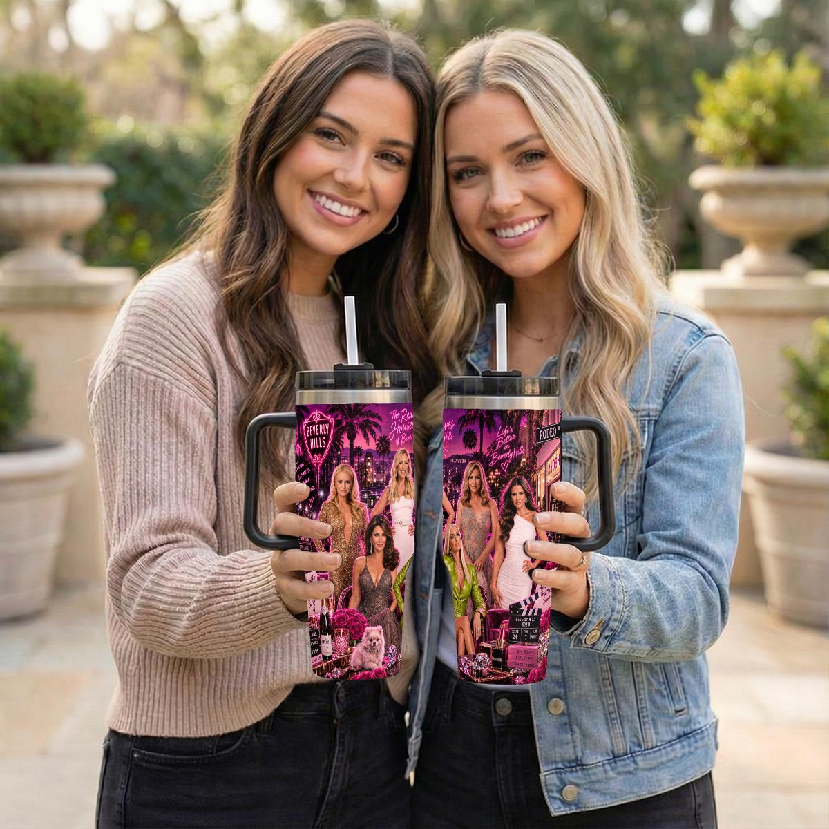 The Real Housewives Of Beverly Hills — Diamonds & Rodeo | 40 oz Tumbler With Handle