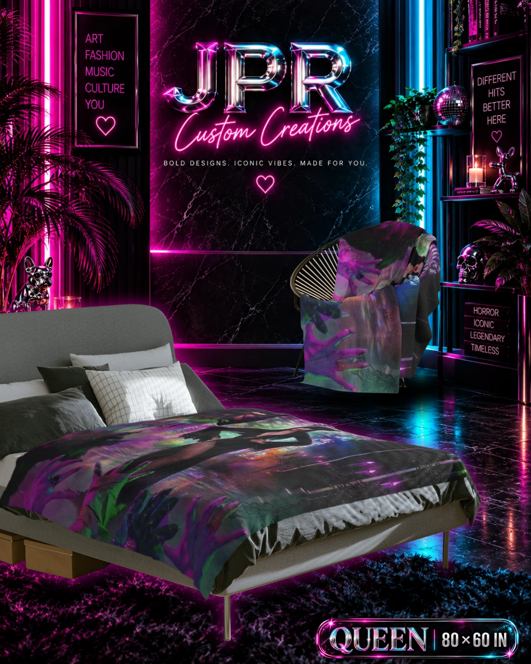 Elvira — Mistress Of The Dark Cathedral | Velveteen Blanket