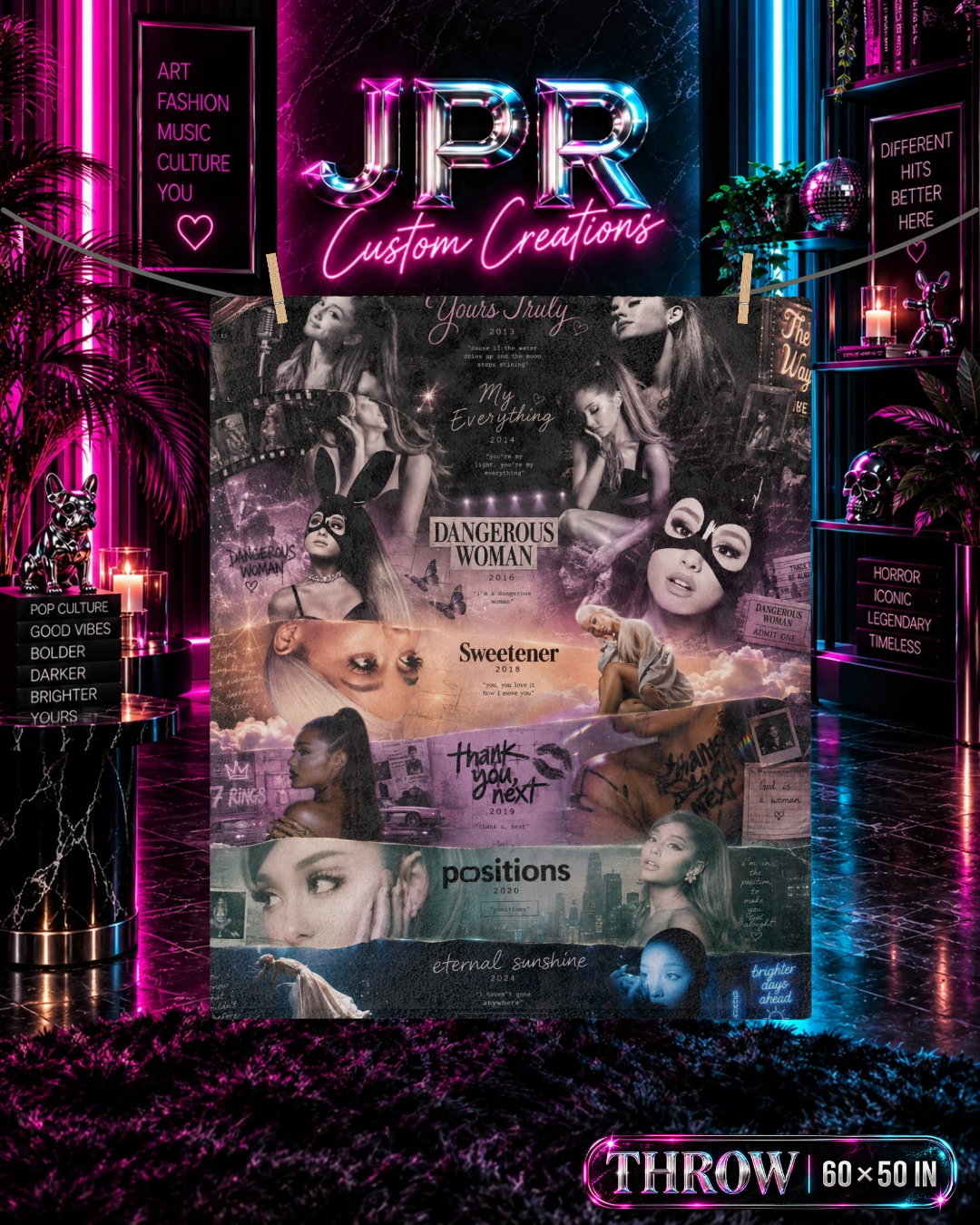 Ariana Grande — The Eras of Ariana  | Velveteen Blanket