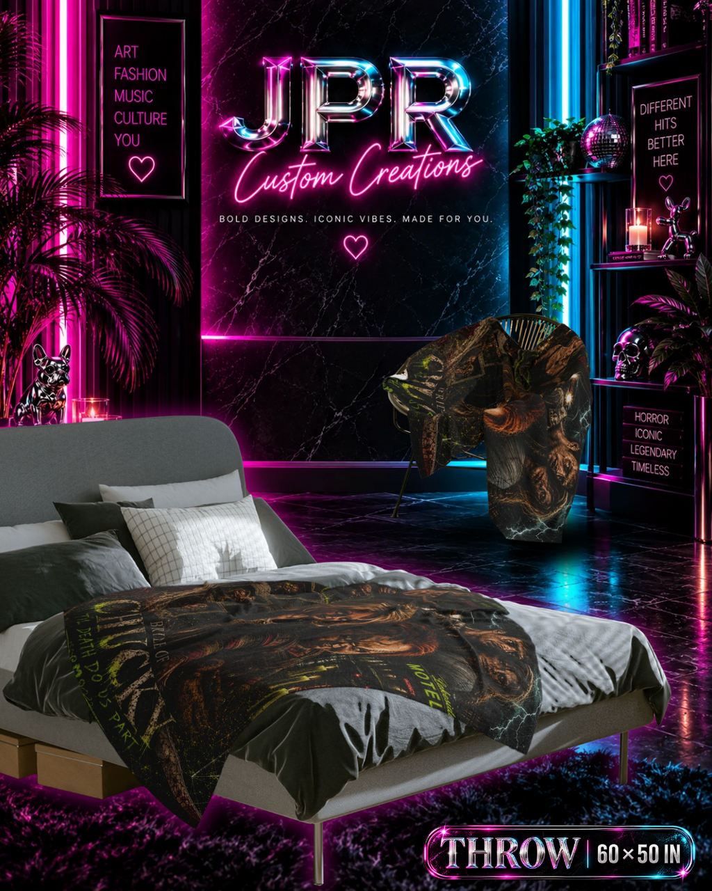 Bride Of Chucky — Til Death Do Us Part | Velveteen Blanket