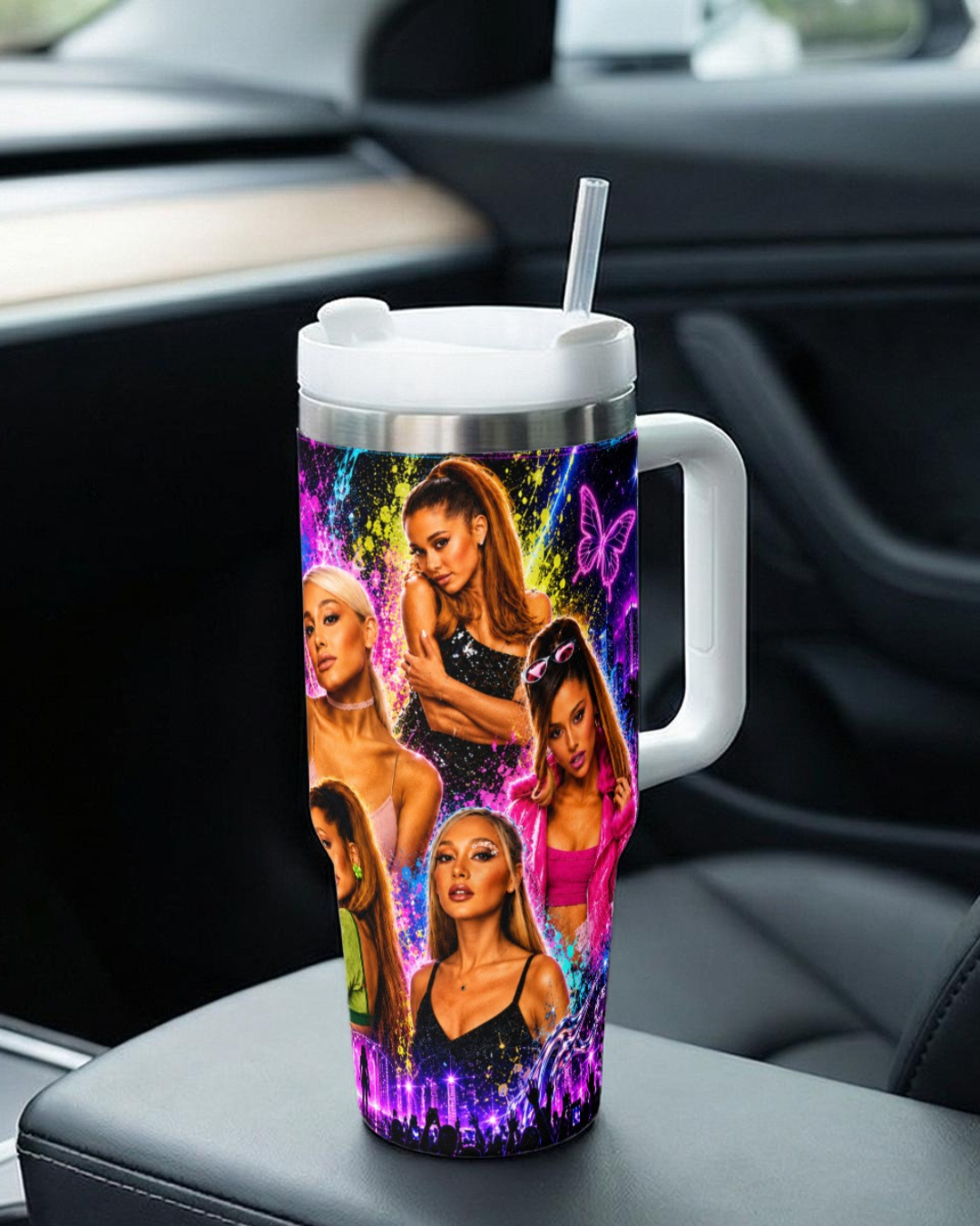 Ariana Grande — The Eras | 40oz Tumbler With Handle