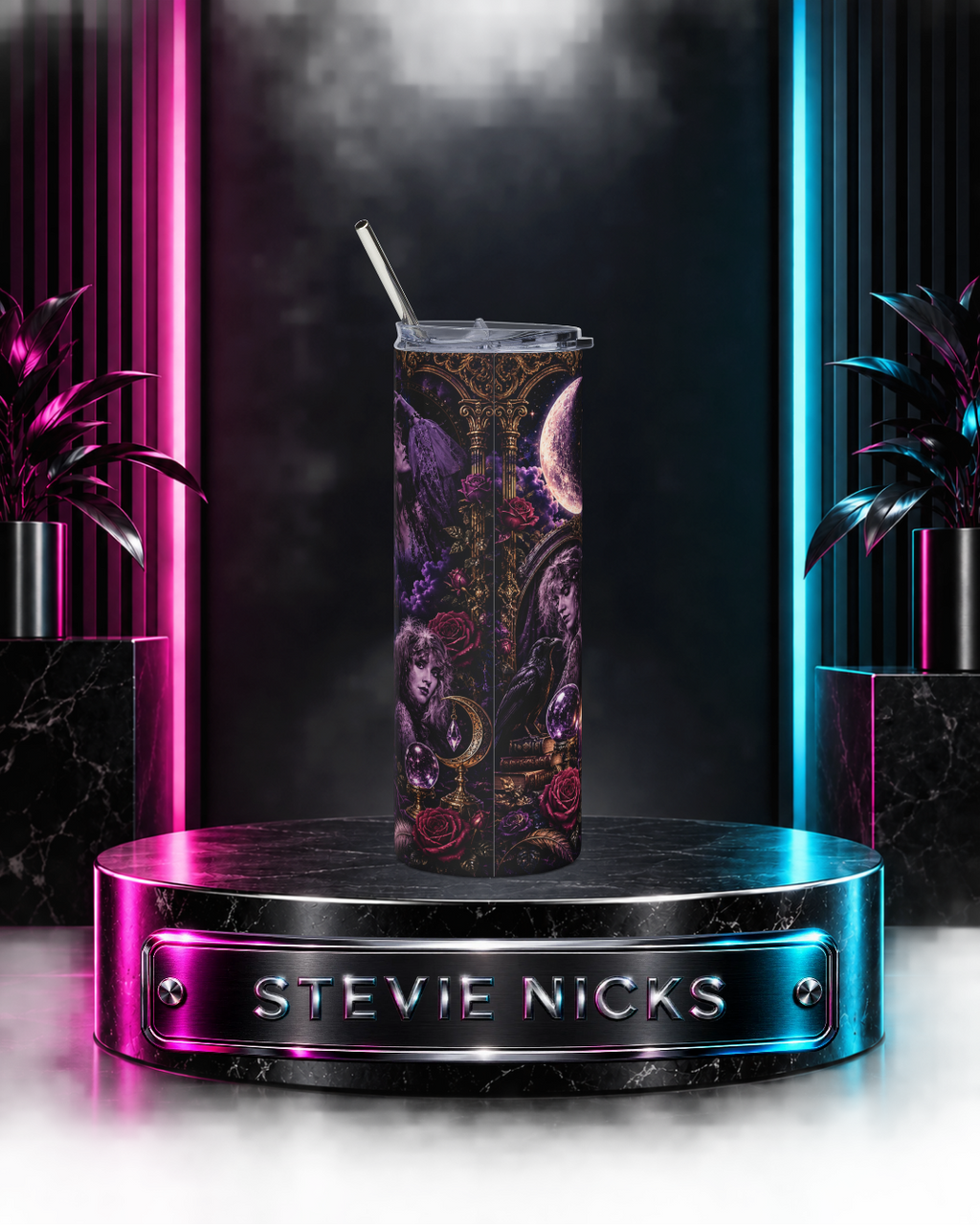 Stevie Nicks — Moonlight & Roses | 20oz Tumbler