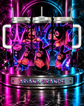 Ariana Grande — Woman Electric Remix | 40oz Tumbler With Handle