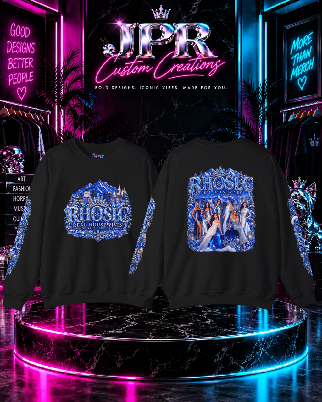 RHOSLC — Ice Cold In Salt Lake Sweatshirt