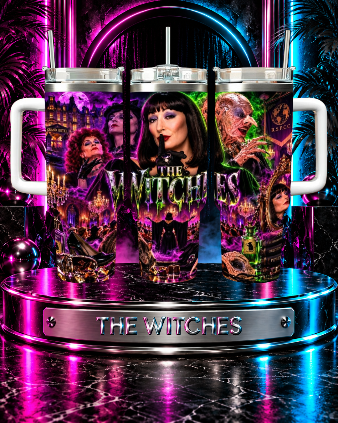 The Witches — Midnight At The Grand Hotel | 40 oz Tumbler With Handle