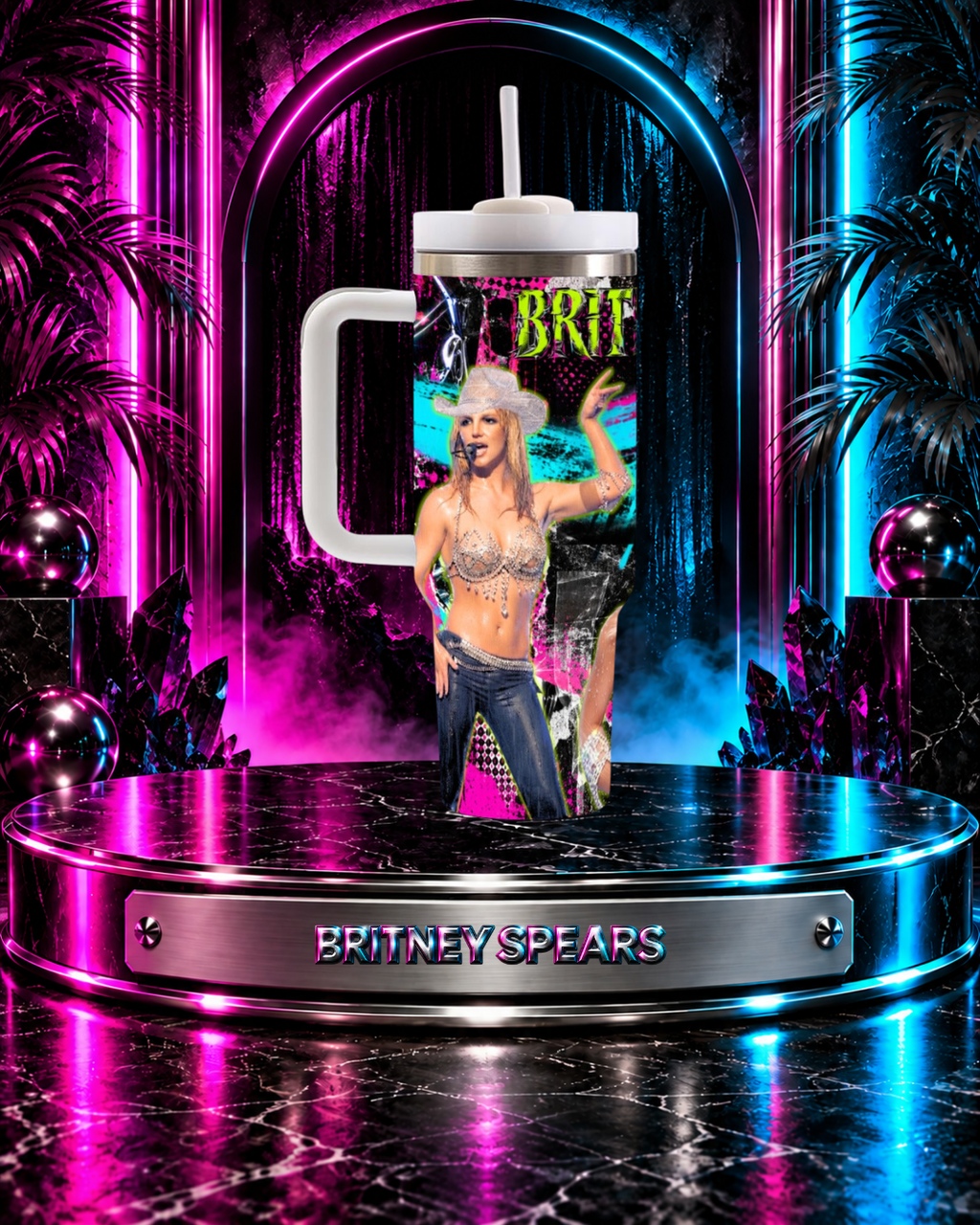 Britney 25th Anniversary – Dream Within a Dream Tour – 40oz Tumbler