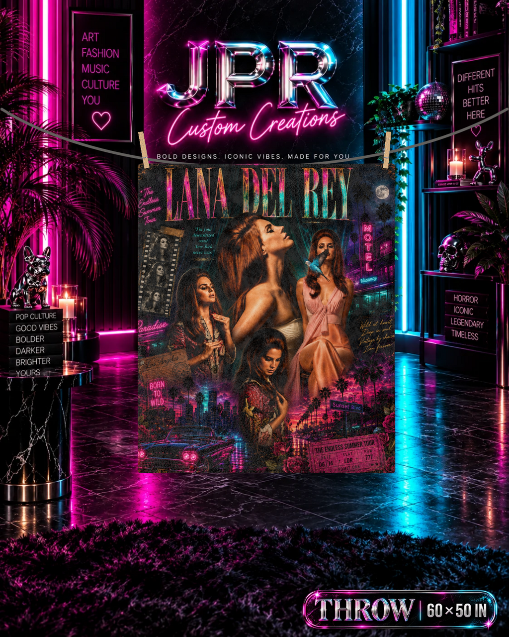 Lana Del Rey — Endless Summer Nights | Velveteen Blanket