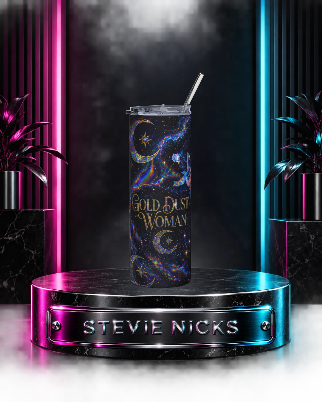 Stevie Nicks — Gold Dust Galaxy | 20oz Tumbler