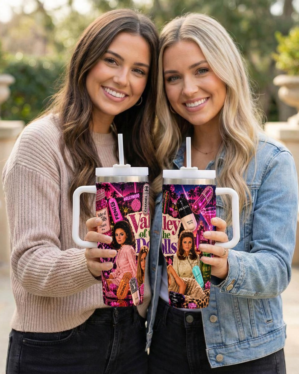 Valley Of The Dolls — More More More | 40oz Tumbler With Handle