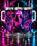 Britney Spears — Blackout After Dark | 40oz Tumbler with Handle