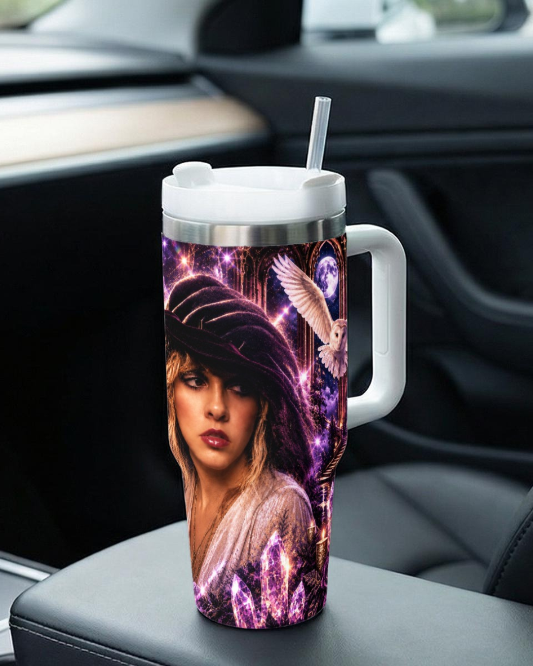 Stevie Nicks — Crystal Visions | 40oz Tumbler With Handle