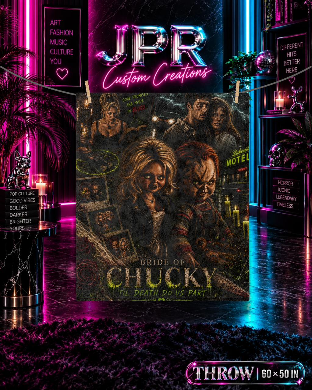Bride Of Chucky — Til Death Do Us Part | Velveteen Blanket