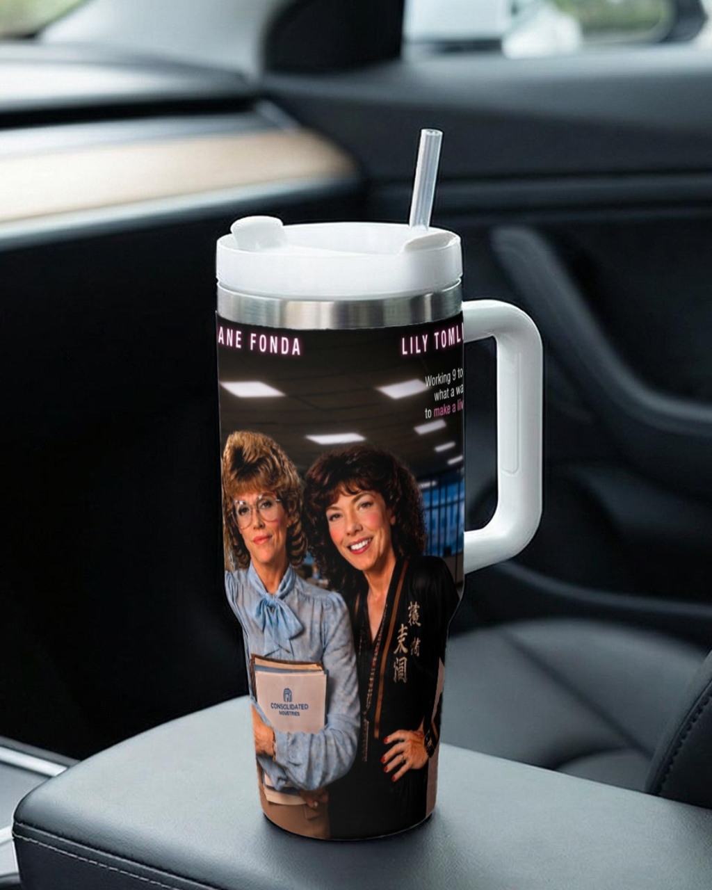 Dolly Parton — 9 to 5 | 40oz Tumbler With Handle