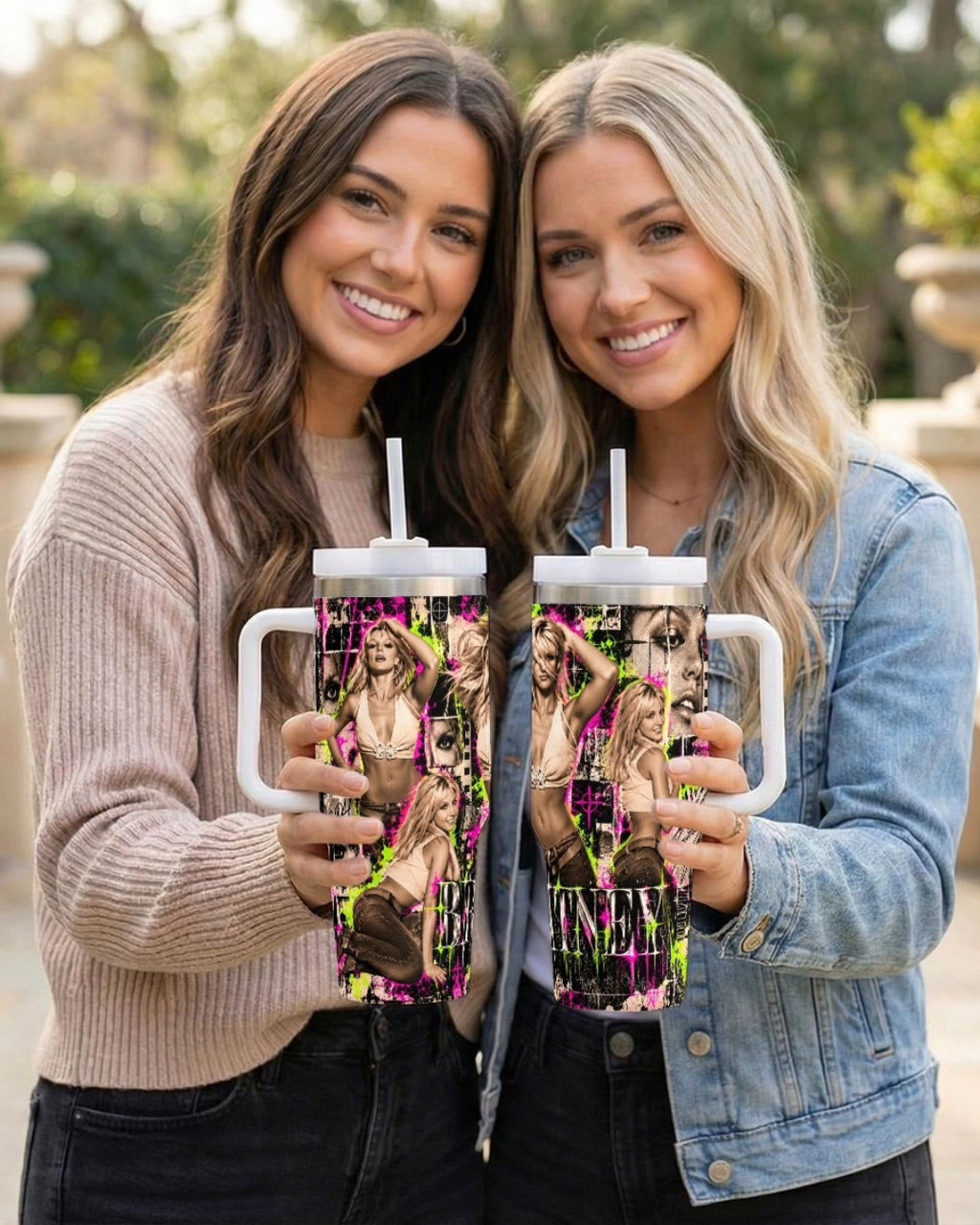 Britney 25th Anniversary – Y2K Editorial – 40oz Tumbler