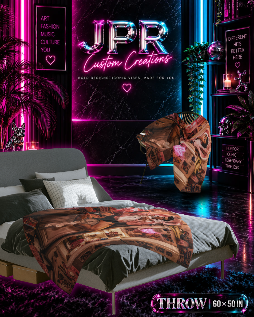 Bad Bunny — Breakfast After Midnight | Velveteen Blanket