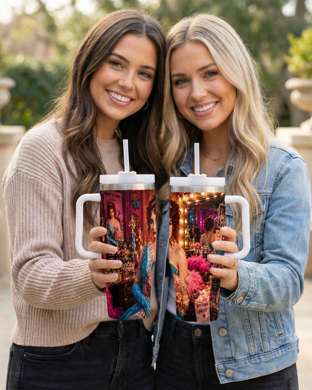 Chappell Roan — Midwest Princess | 40oz Tumbler With Handle