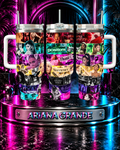 Ariana Grande — Seven Eras | 40oz Tumbler With Handle