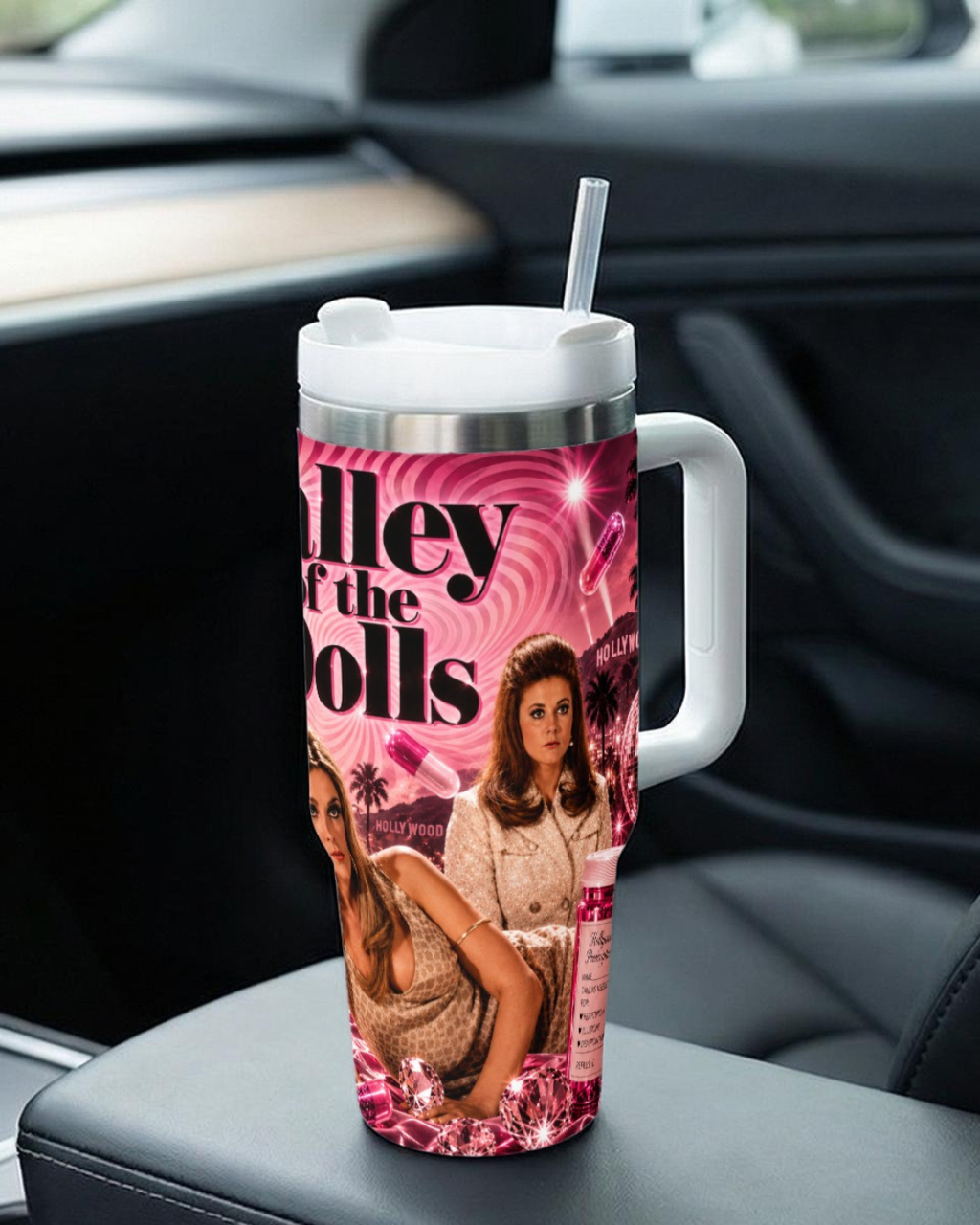 Valley Of The Dolls — Hollywood Glam | 40oz Tumbler With Handle