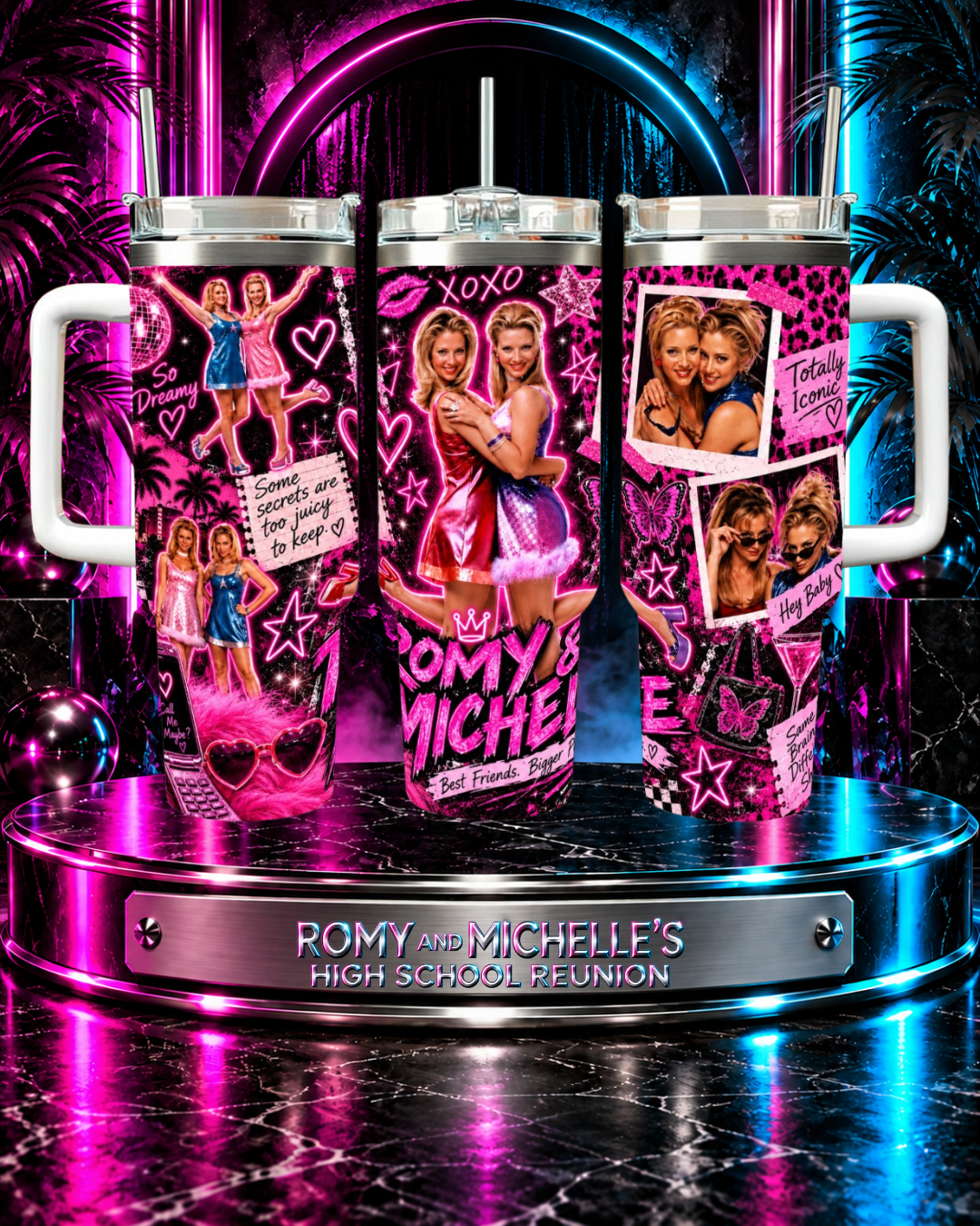 Romy and Michelle's High School Reunion — Y2K | 40oz Tumbler With Handle