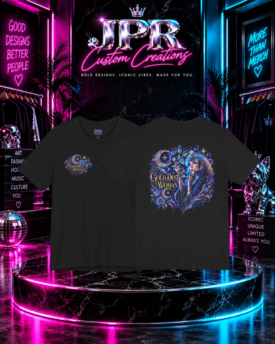 Stevie Nicks — Gold Dust Moonlight T-Shirt