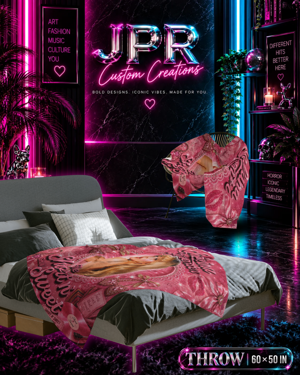 Sabrina Carpenter — Short n’ Sweet: Pink Sugar Dream | Velveteen Blanket