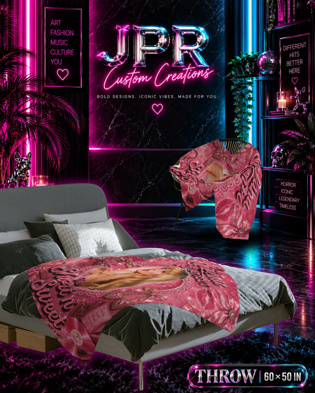 Sabrina Carpenter — Short n’ Sweet: Pink Sugar Dream | Velveteen Blanket