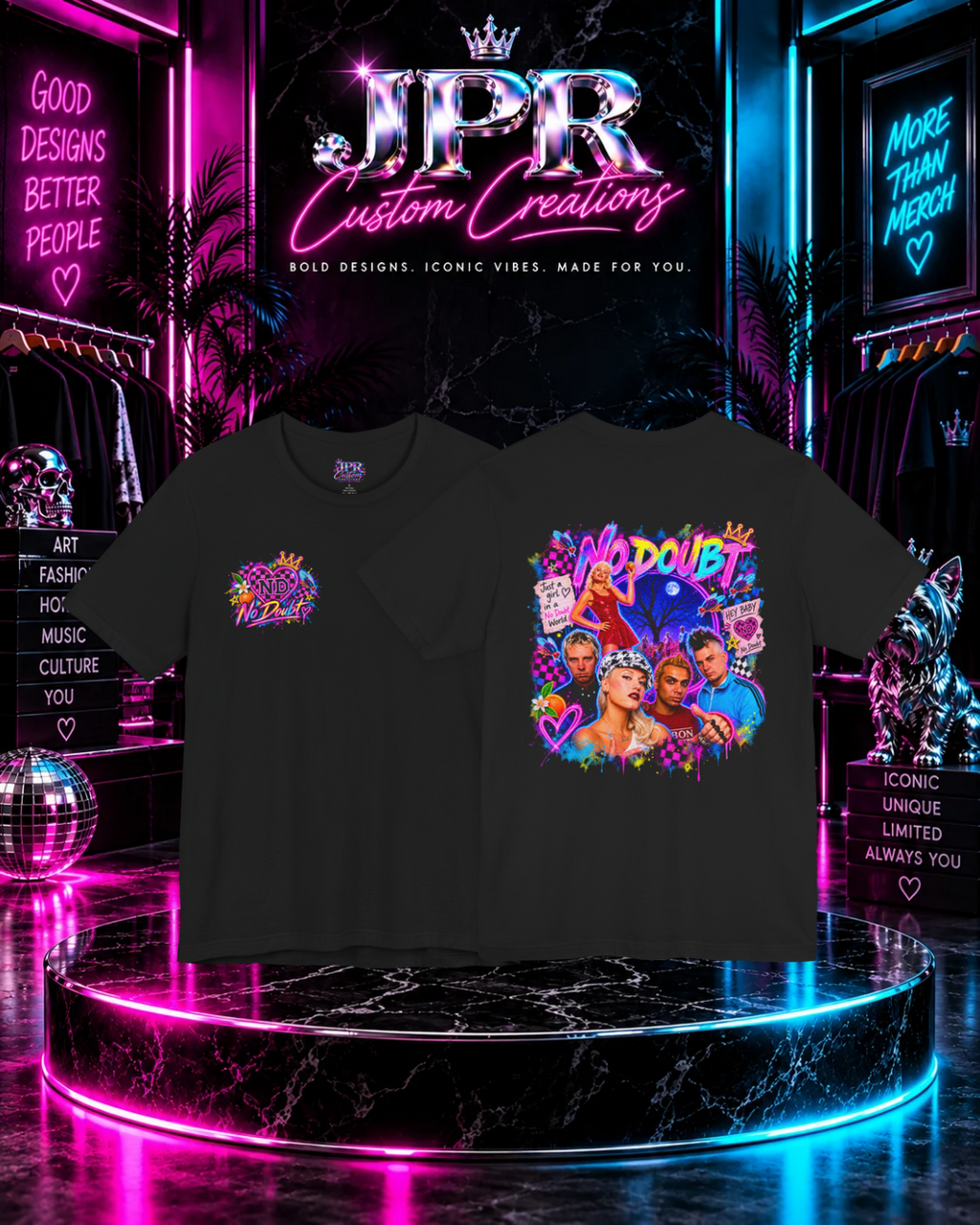 No Doubt — Tragic Neon Kingdom T-Shirt