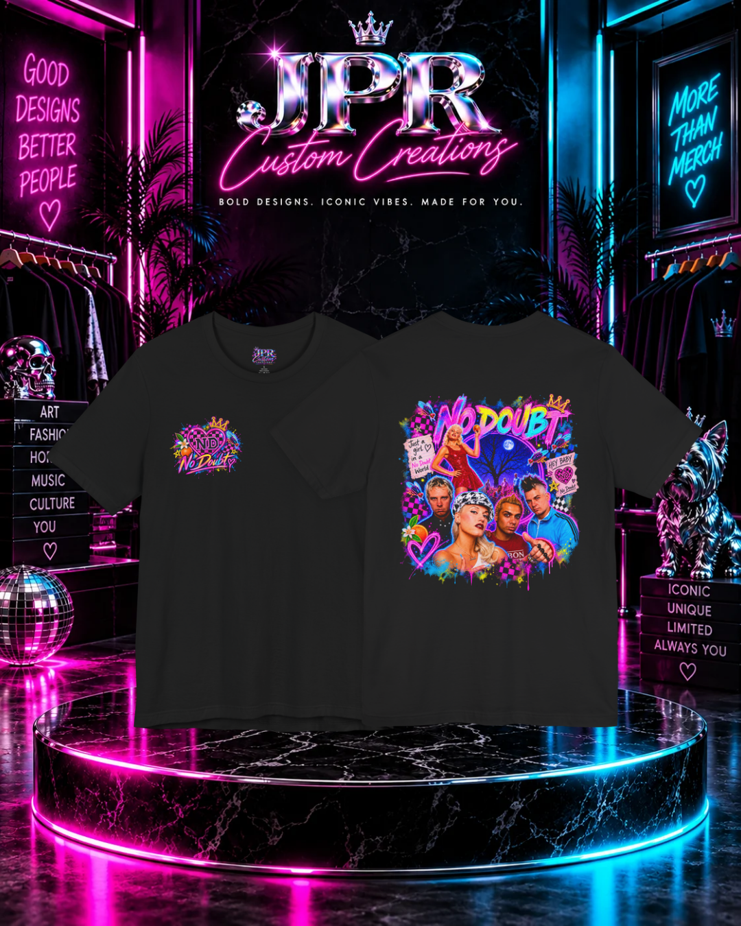No Doubt — Tragic Neon Kingdom T-Shirt