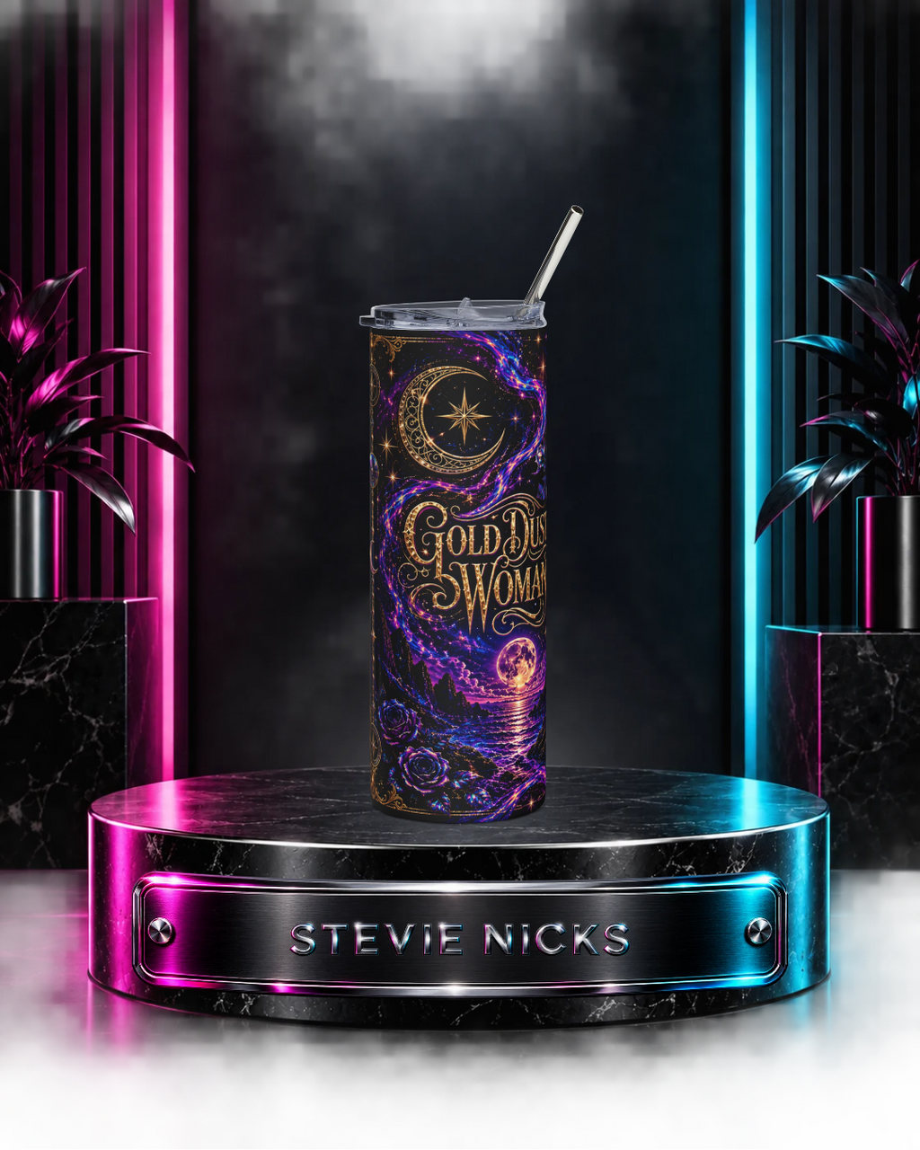 Stevie Nicks — Gold Dust Moon | 20oz Tumbler