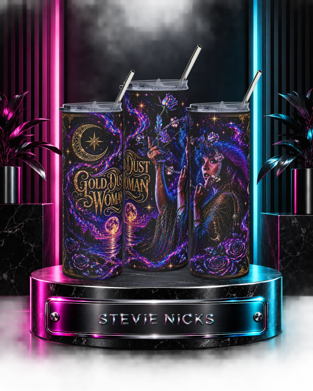 Stevie Nicks — Gold Dust Moon | 20oz Tumbler