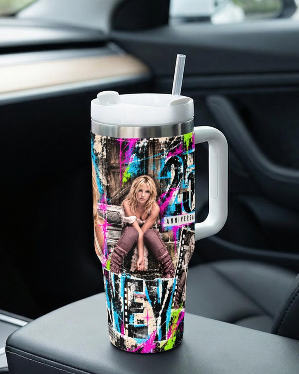 Britney 25th Anniversary – Britney Era Editorial – 40oz Tumbler