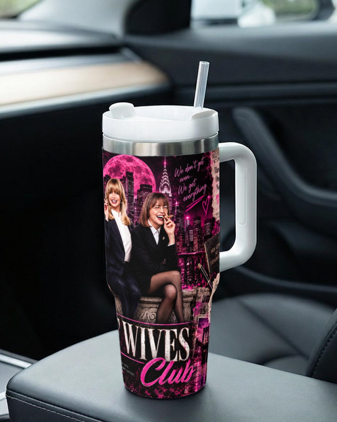 First Wives Club — Manhattan Moonlight | 40oz Tumbler With Handle