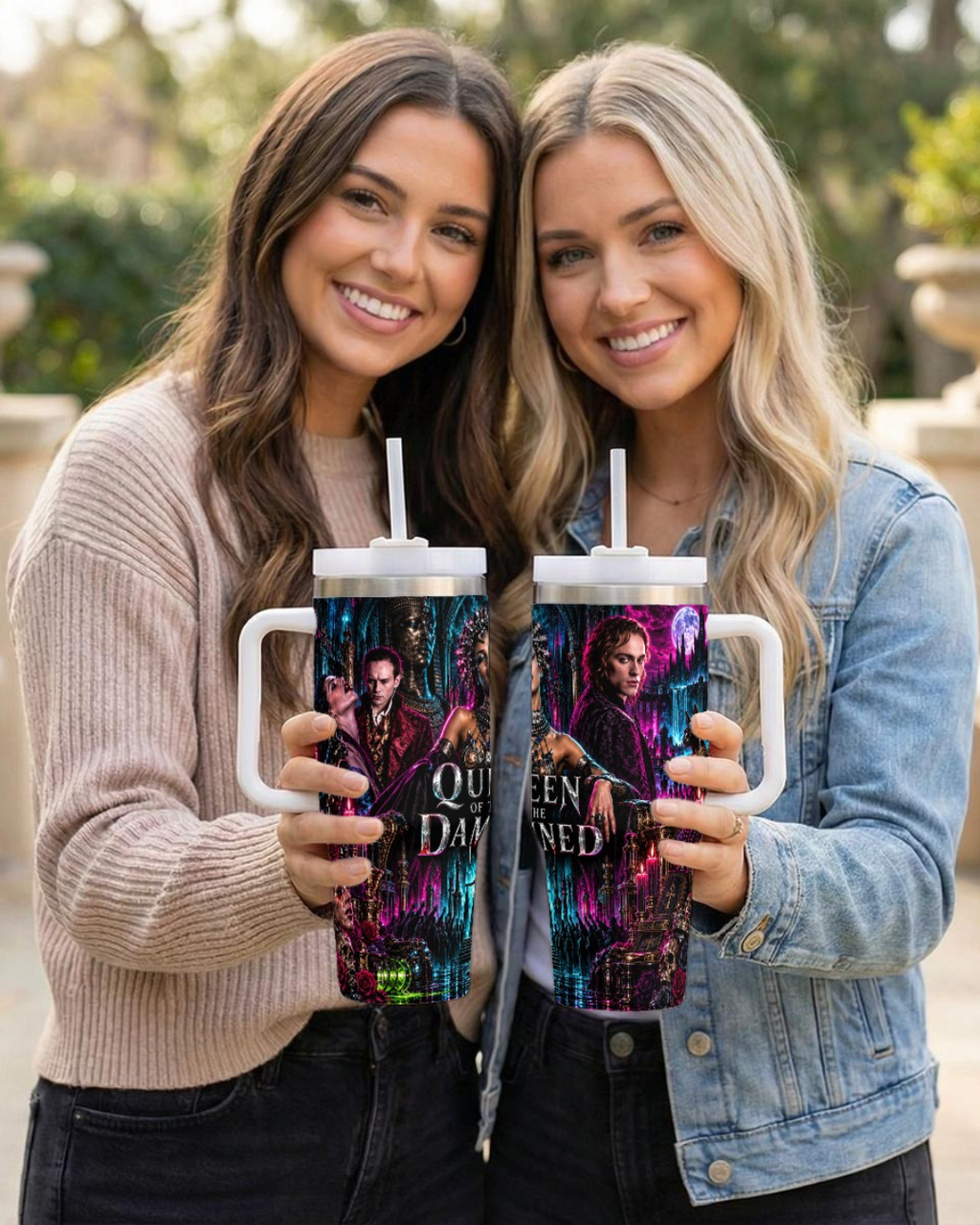 Queen Of The Damned — Akasha's Rein | 40oz Tumbler With Handle