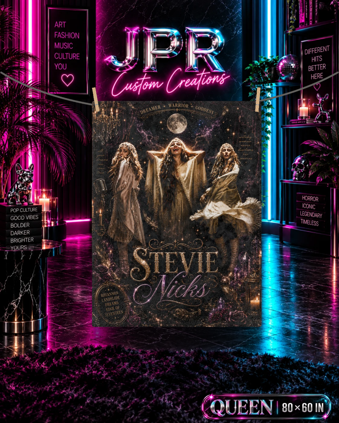 Stevie Nicks — Dreamer, Warrior, Goddess | Velveteen Blanket