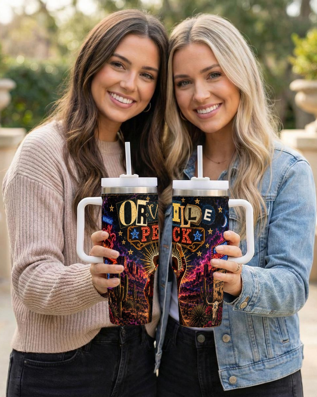 Orville Peck — Long Live The Misfit | 40oz Tumbler With Handle