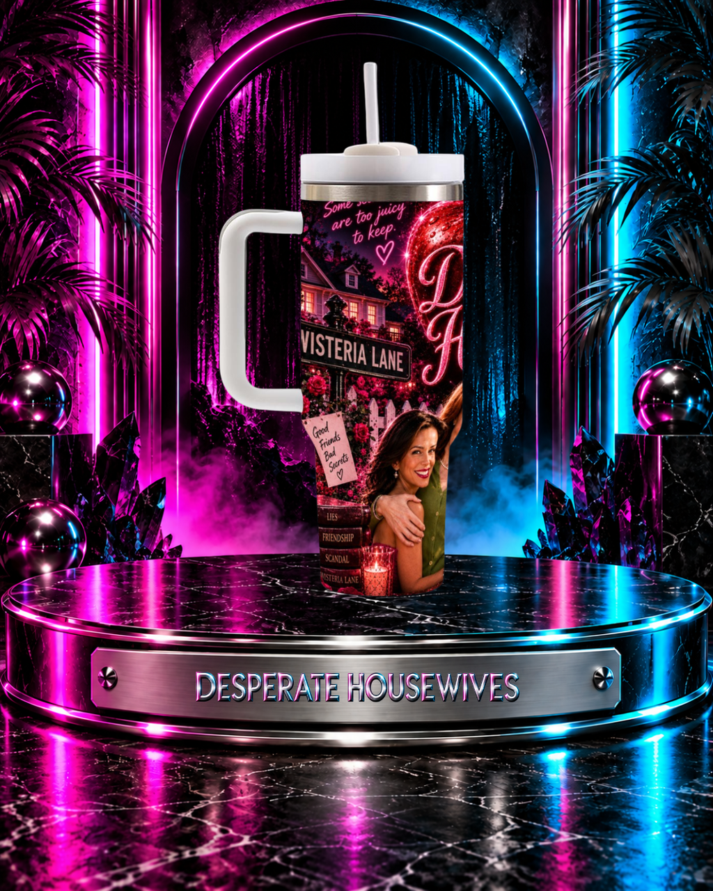 Desperate Housewives — Original Gang | 40oz Tumbler With Handle