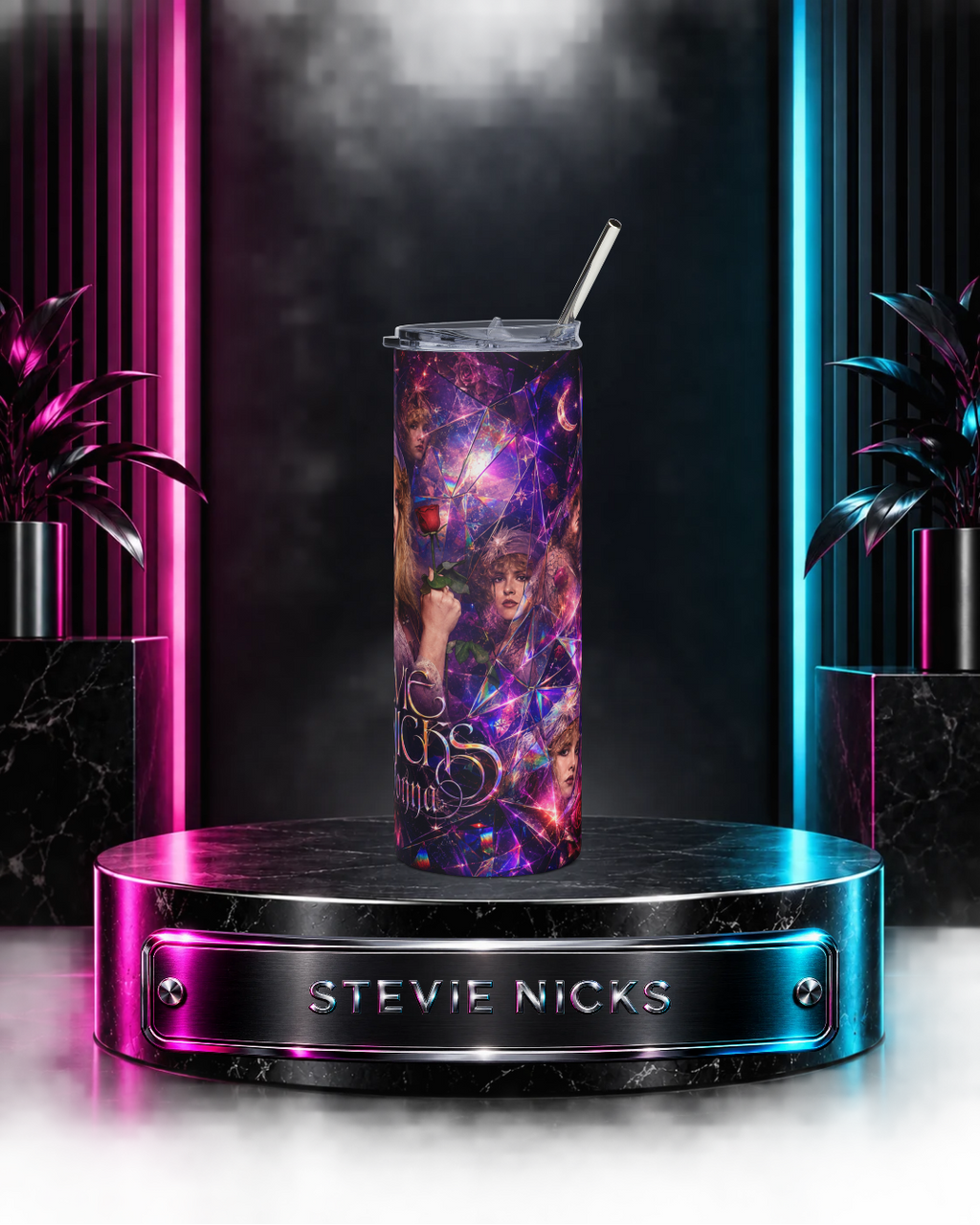 Stevie Nicks — Pink Crystal Visions | 20oz Tumbler