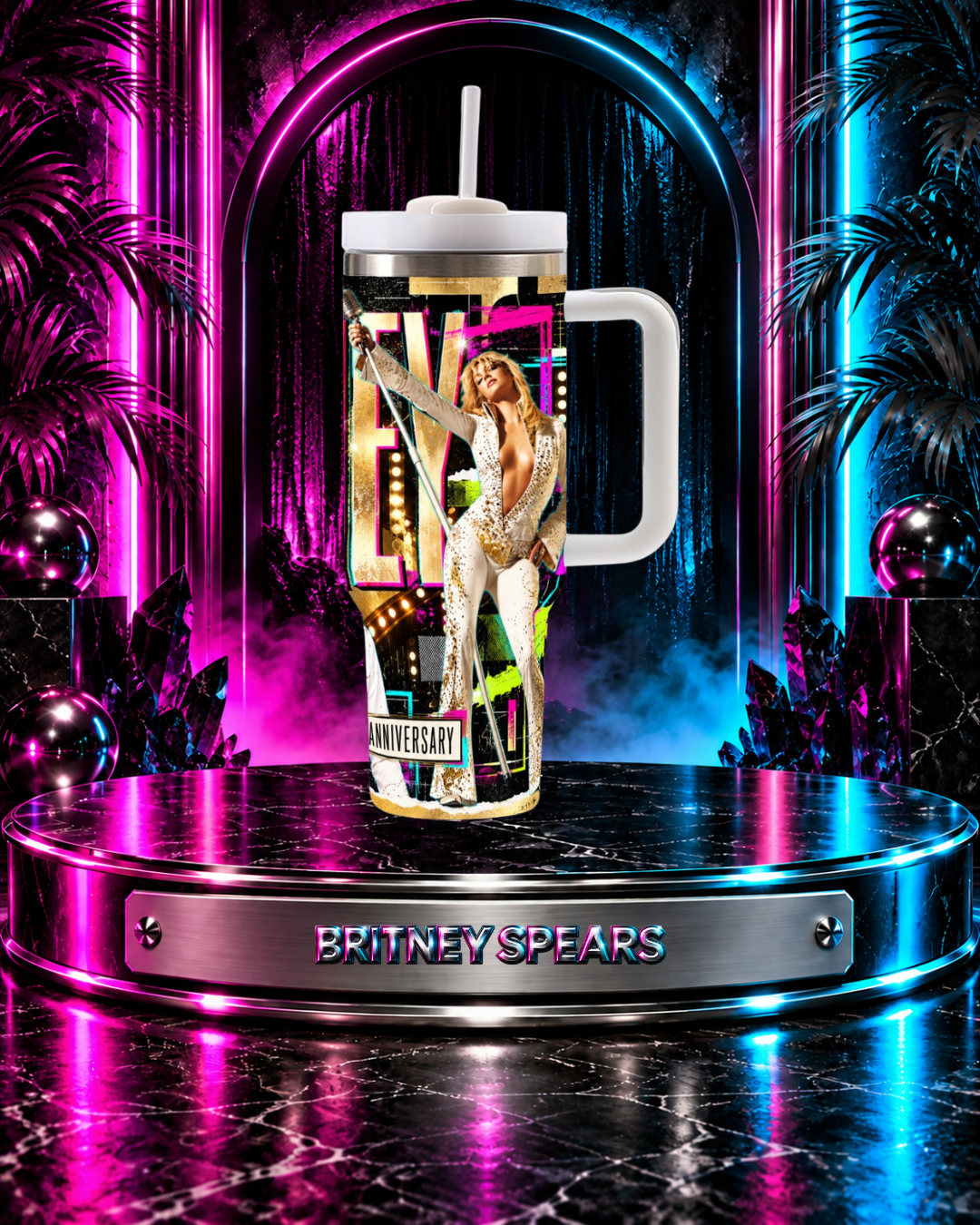 Britney 25th Anniversary – Live From Las Vegas – 40oz Tumbler