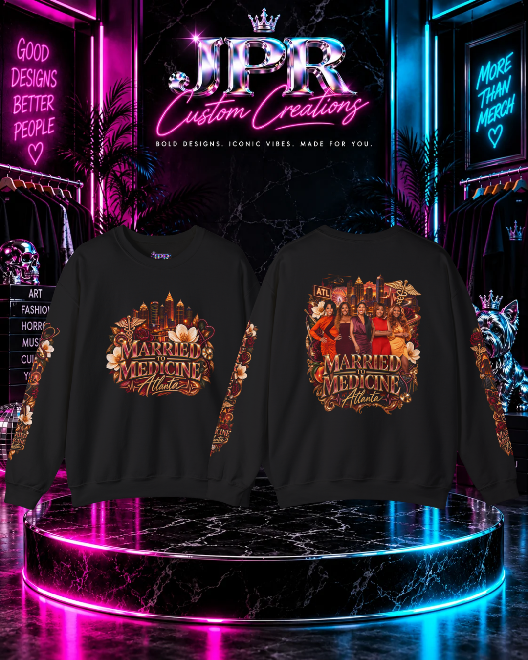 Married To Medicine — Atlanta After Dark Sweatshirt